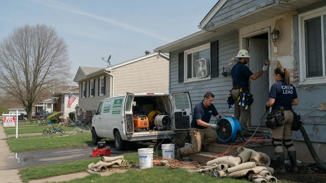 Flood Cleanup in Golden Meadow, LA near me