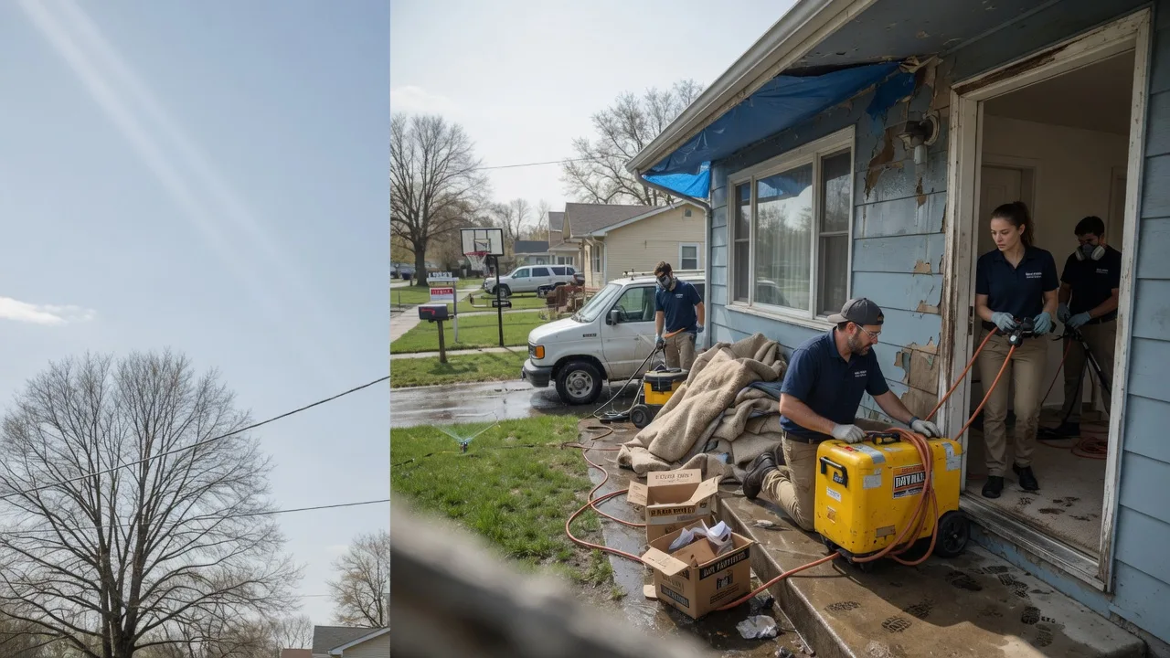 Basement Flood Cleanup in Golden Meadow, LA near me
